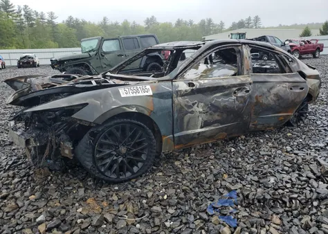 2020 Hyundai Sonata Limited из США, поврежденный, VIN 5NPEH4J28LH012636